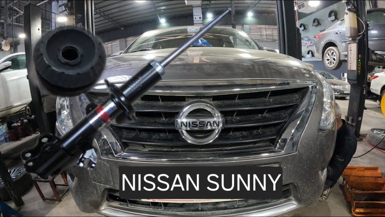 замена переднего амортизатора - опора стойки ... nissan sunny 2020-2025 N18 gen (крутящий момент)