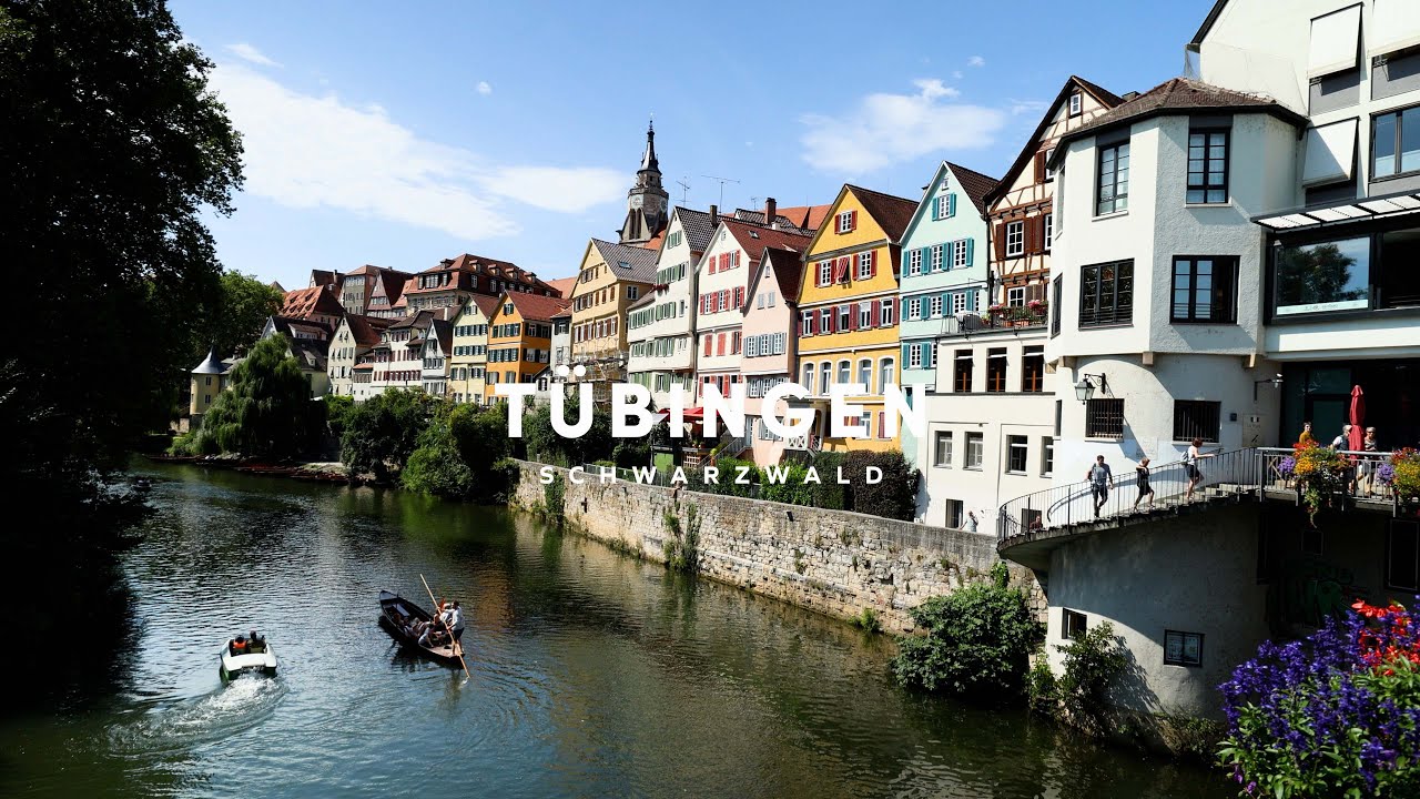 Tübiguen en la región de Baden-Würtemberg, Selva Negra #schwarzwald ALEMANIA