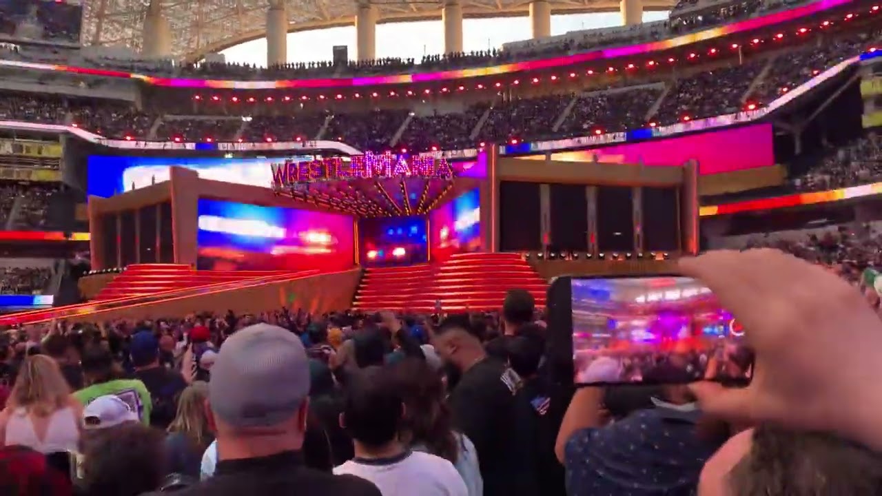 WrestleMania 39 Dominik Mysterio Full Entrance LIVE