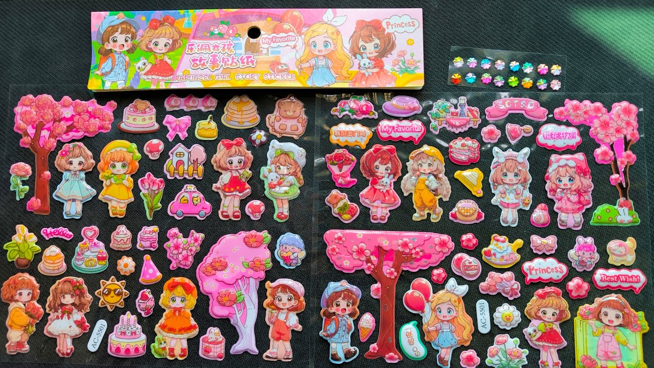 [ASRM Sticker] Gaming with sweet girl sticker🥰