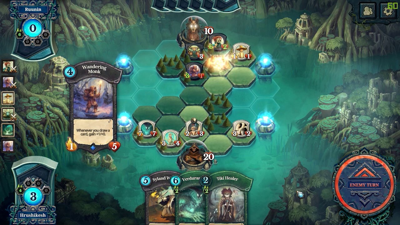 Faeria Campaign Gameplay Part 1(Solo Campaign)