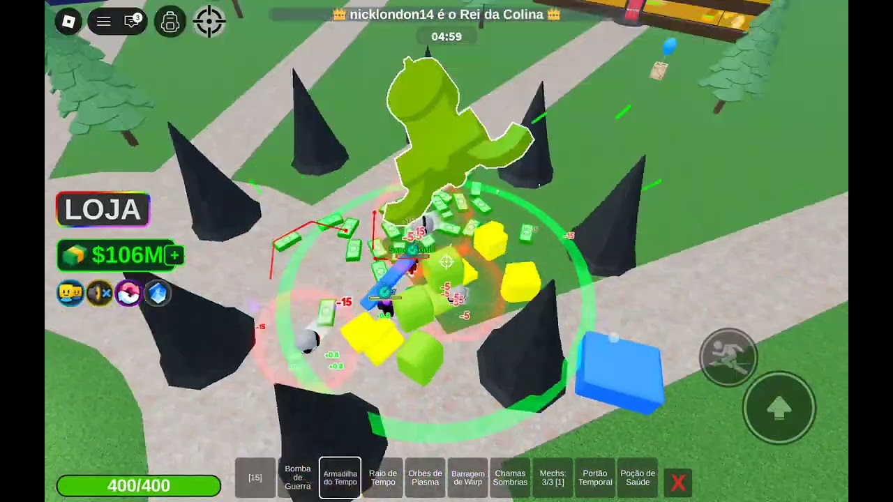 Ensinando um combo muito forte que mata até pessoa com 400 de vida