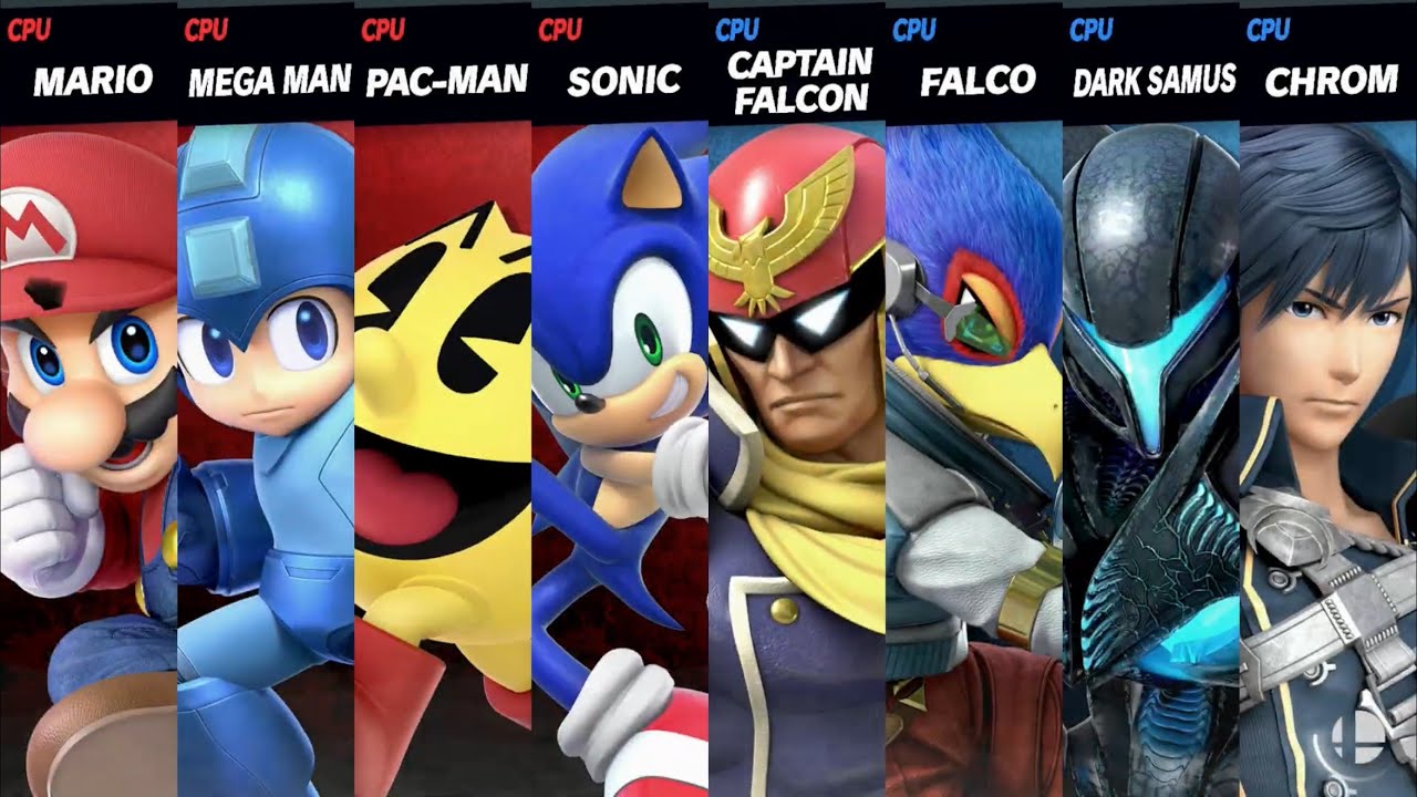 Super Smash Bros. Ultimate - Team Legends vs Team Police FC