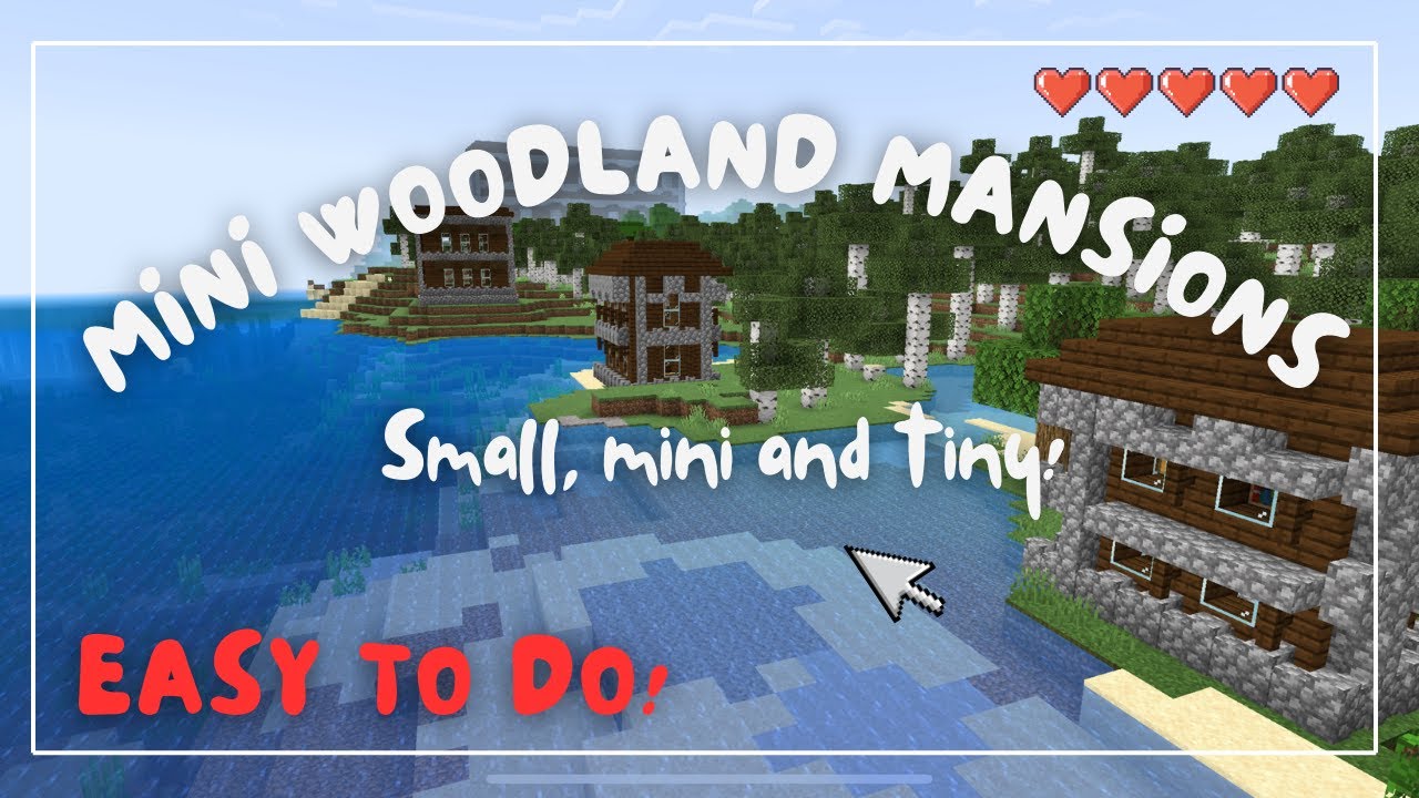 How to build a Mini Woodland Mansion