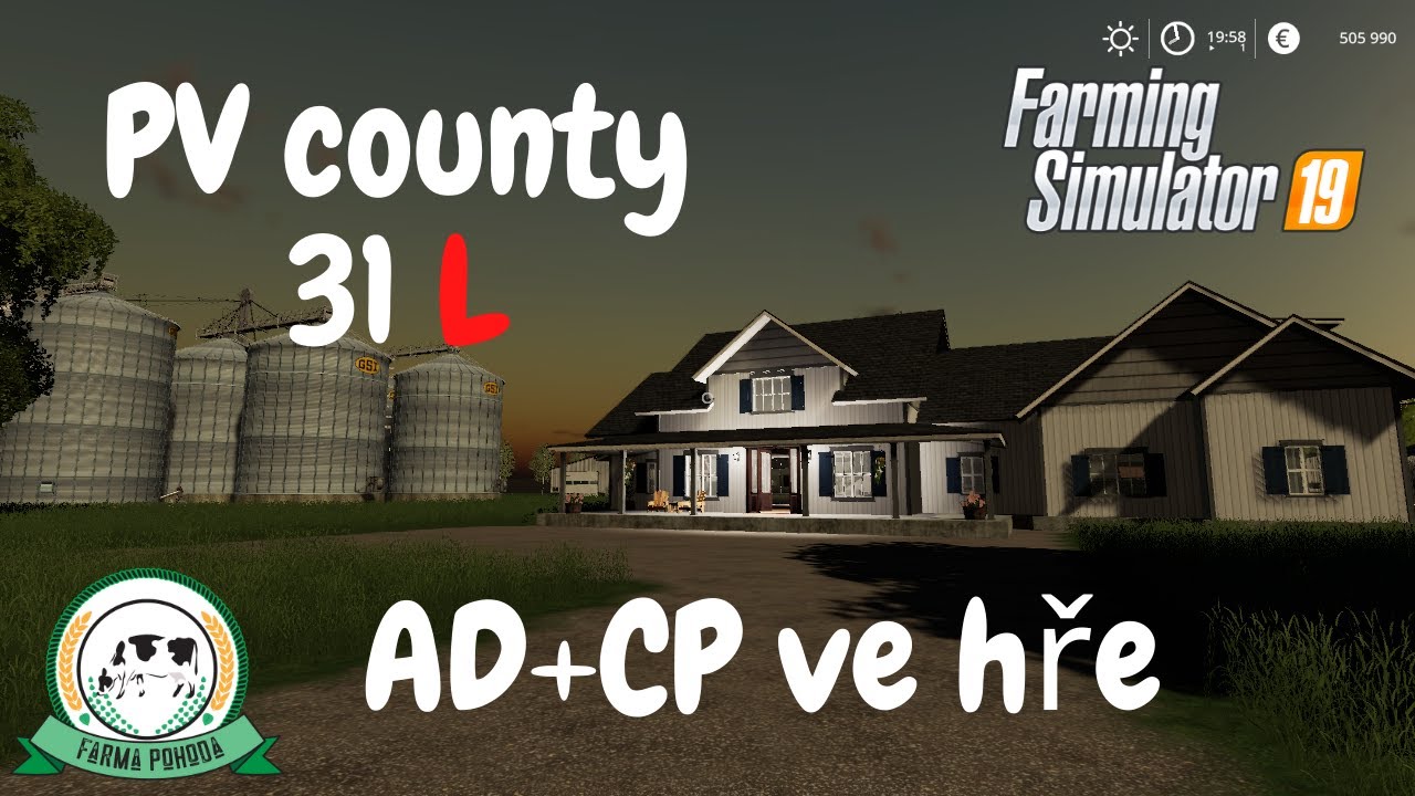 🚜 PV county 31 🏭 výrobna sudů ✅ (AD+CP) FS19 Farma Pohoda FS