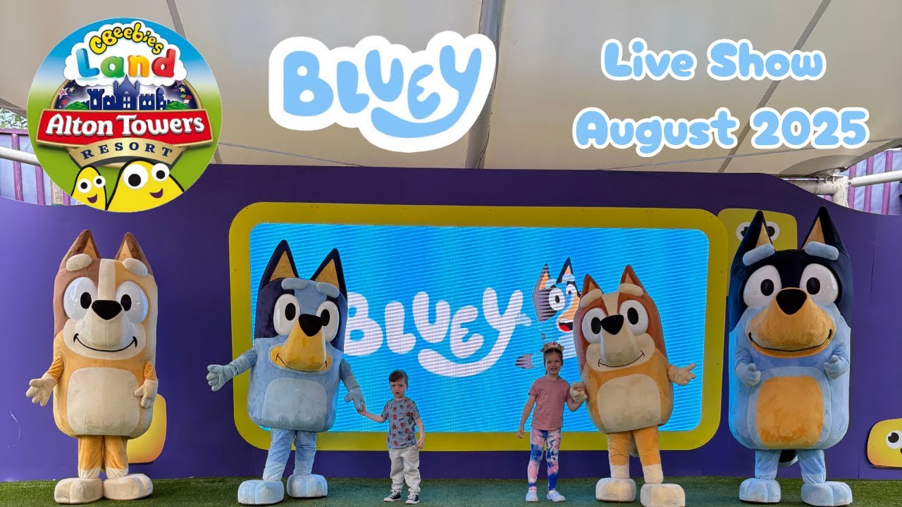 Bluey Live Show CBeebies Land August 2025 – A Must See Adventure