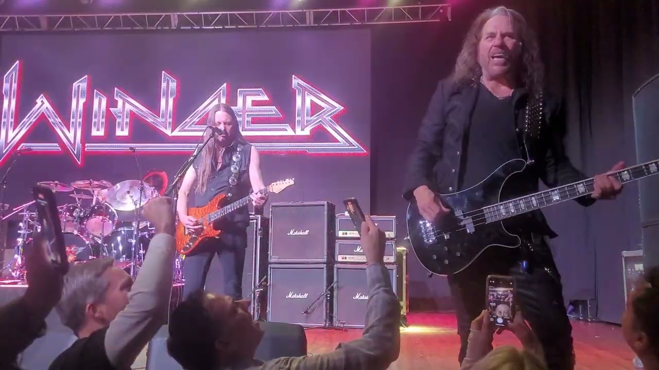 Winger: Can't Get Enough. Live @ The Arcada Theatre St Charles IL.  April 22, 2023