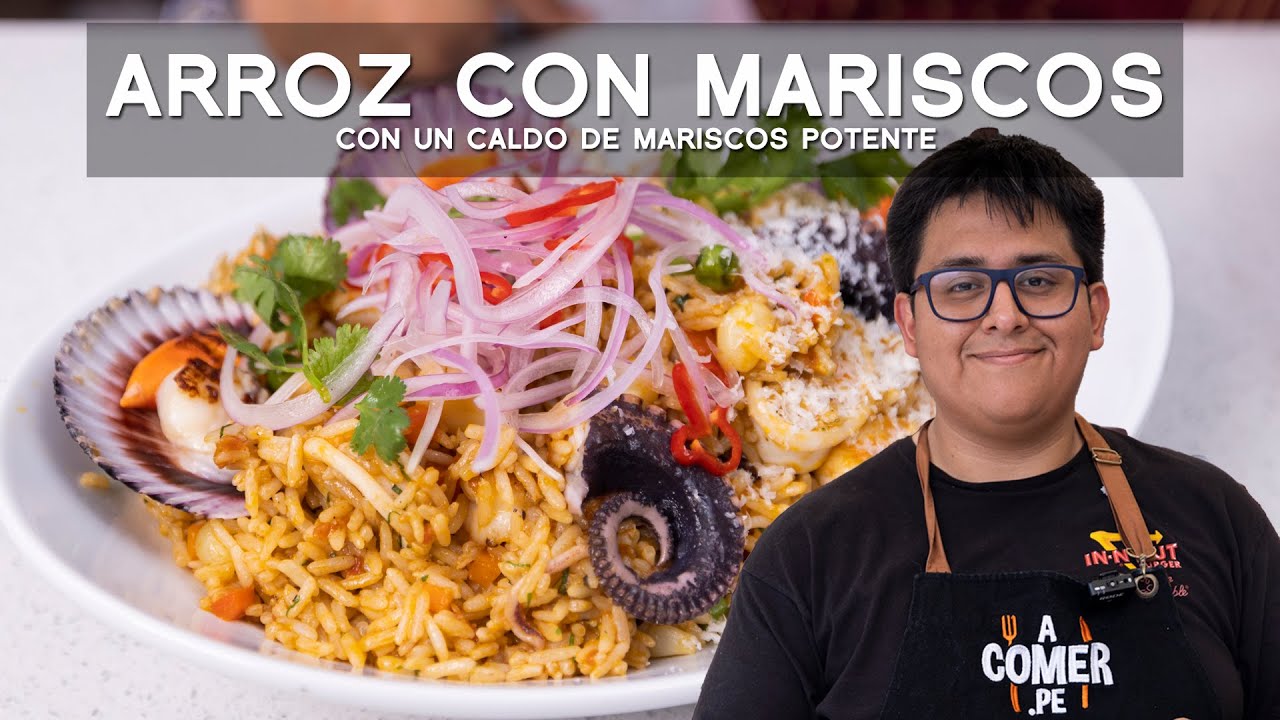 COMO PREPARAR ARROZ CON MARISCOS ESTILO CRIOLLO | ALEXANDER QUESQUÉN | ACOMER.PE