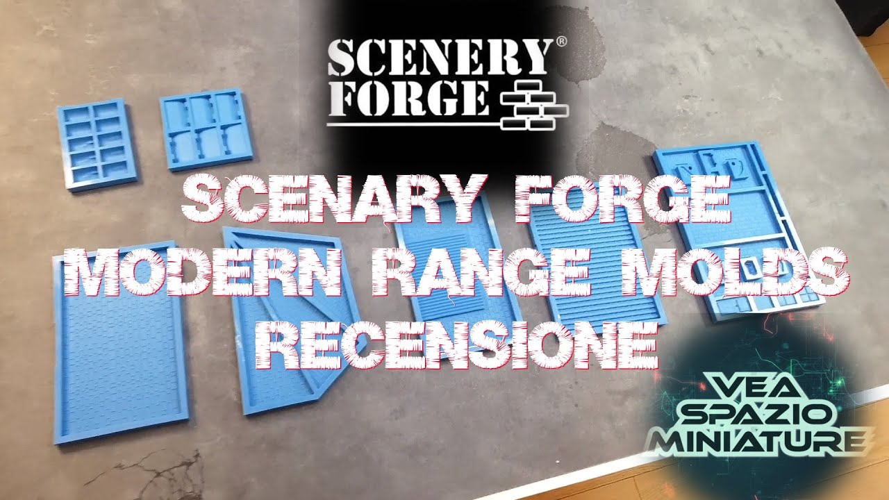 Scenery Forge Molds Modern Range Recensione ITA sub ENG BIOPAV Prochima