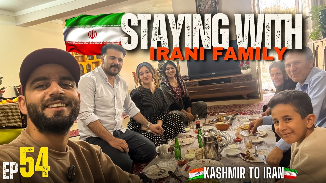Staying With IRANI Family || Visa In Iran 🇮🇷 || Kashmir To Iran || Episode 54 || The Umar