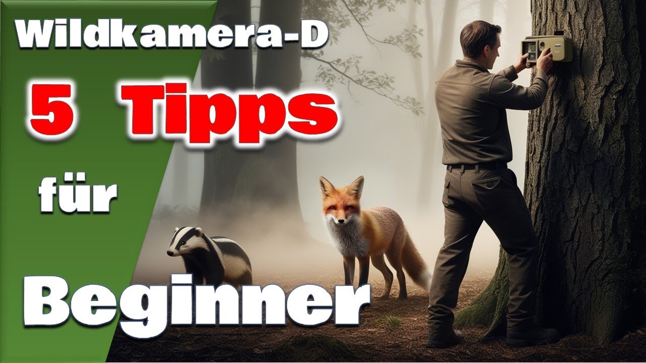 5 Tipps für Beginner. Erfolgreich mit der Wildkamera starten und Fehler vermeiden.
