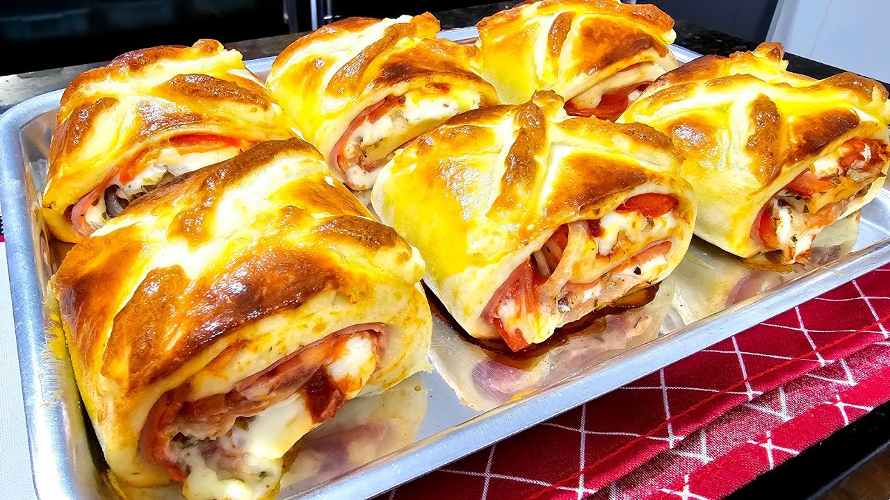 ROCAMBOLE ESPECIAL CREMOSO I FÁCIL I UMA DELÍCIA