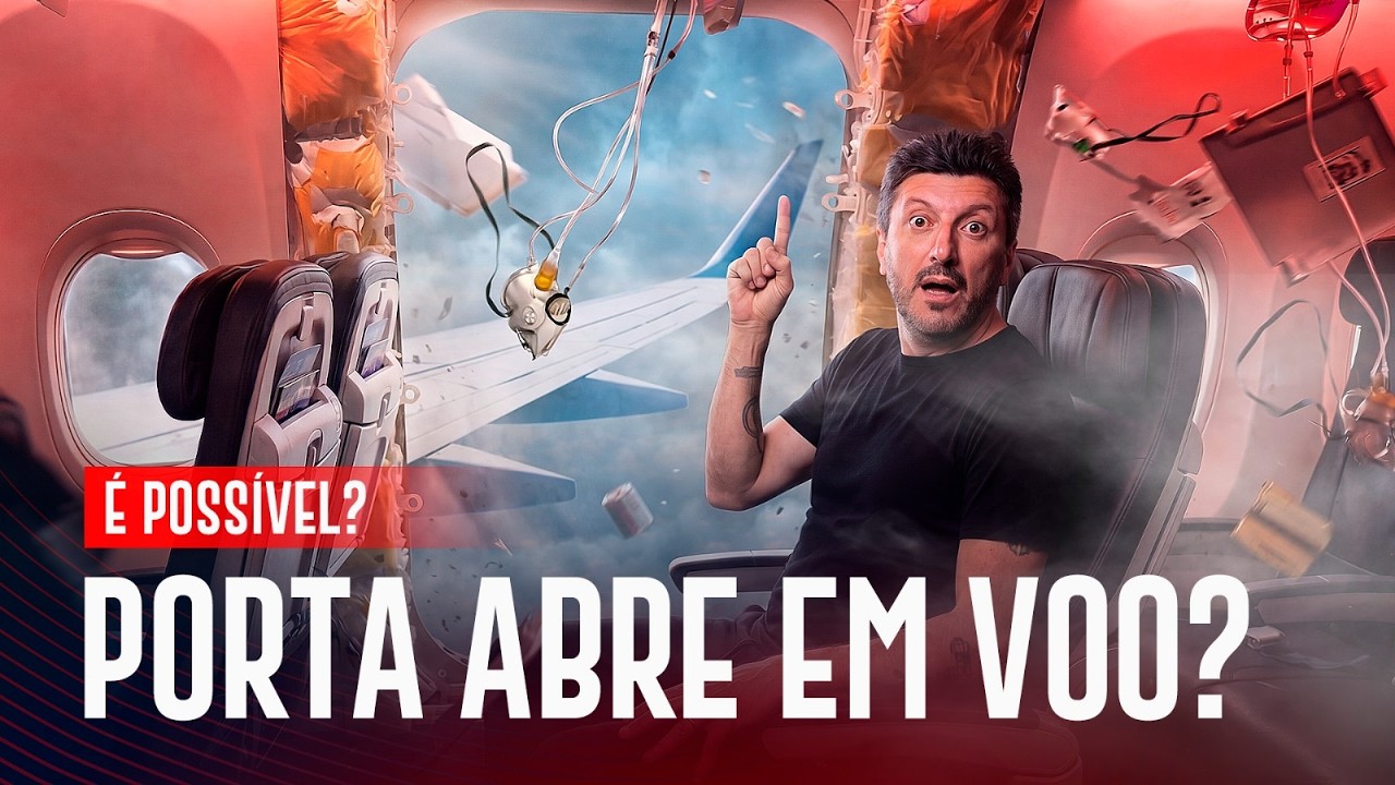 Ele abriu a porta de emergência em pleno voo! | EP.1413