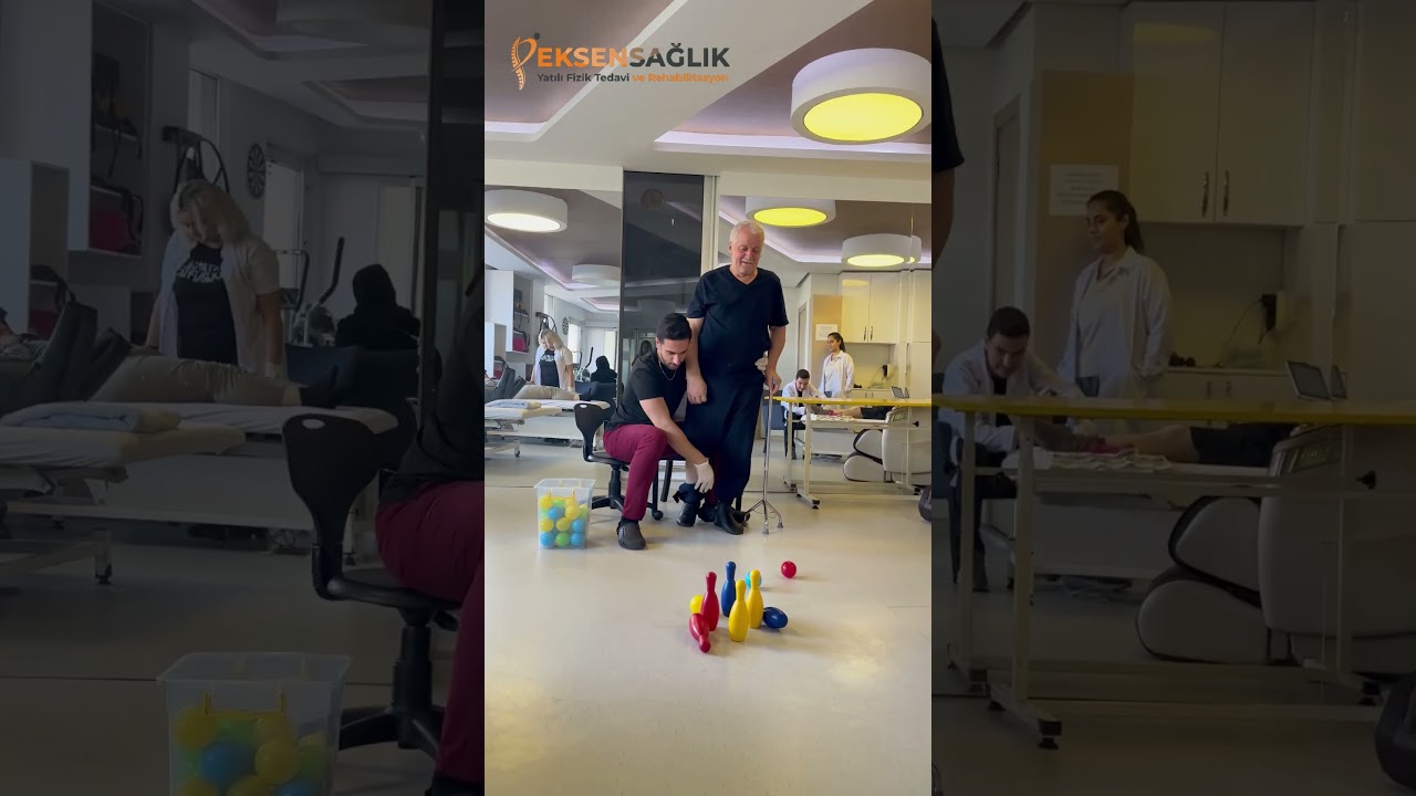 Yatılı Fizik Tedavi Merkezimizde, Diz Kitleme Egzersizi | Eksen Sağlık Yatılı Fizik Tedavi