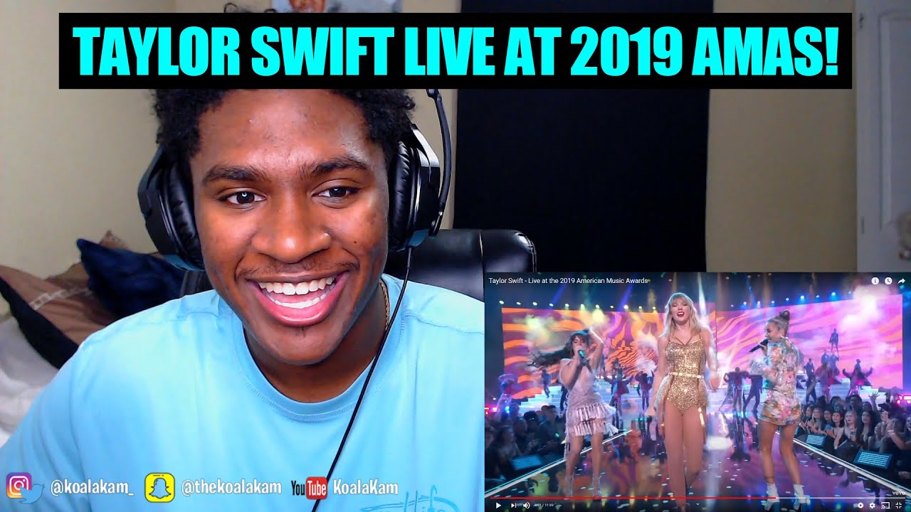 this BLEW my mind! Taylor Swift - Live at the 2019 American Music Awards REACTION!