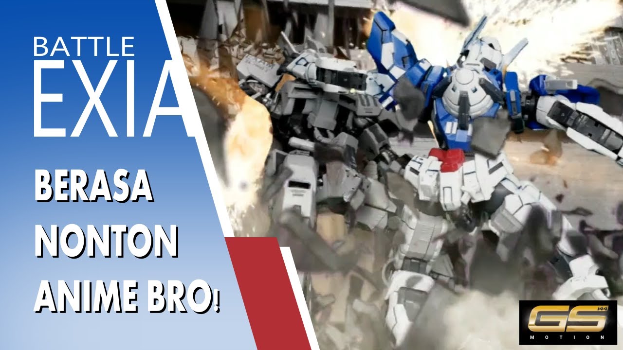 Gundam stop motion - battle exia
