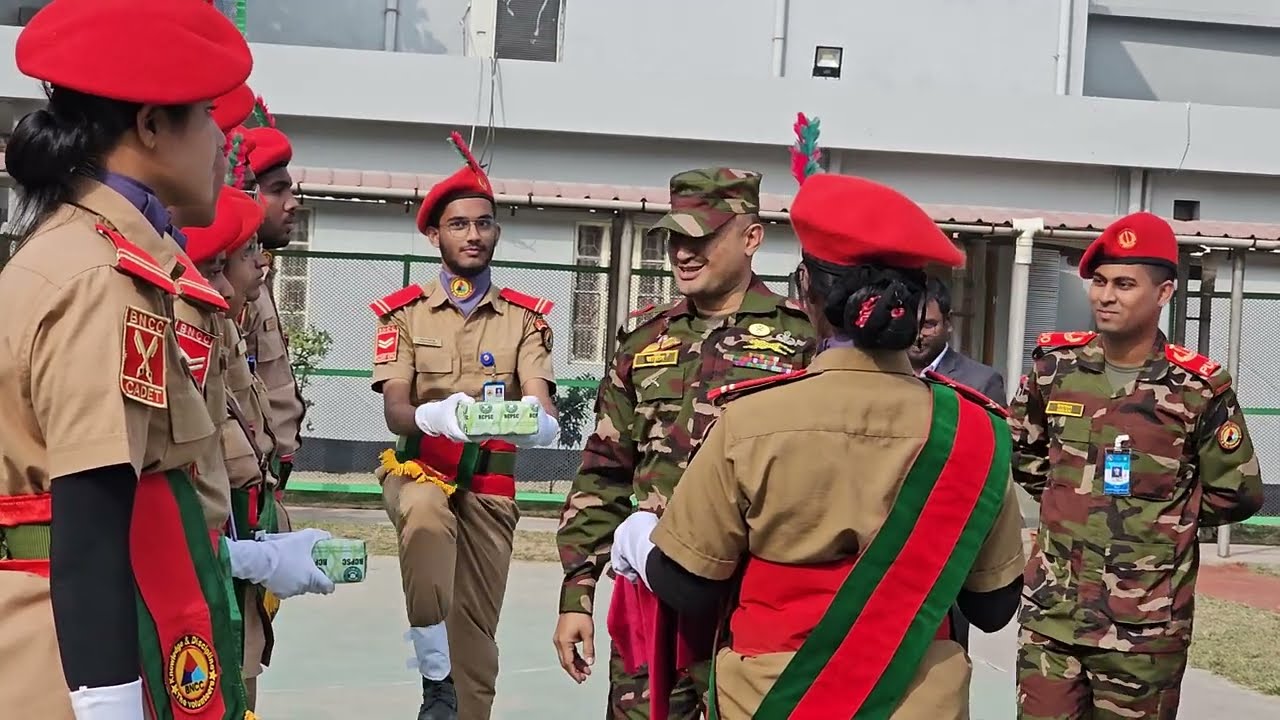 Visit of BNCC Platoon, RCPSC by Adjutant, 4 BNCC Battalion on 22 January 2024.