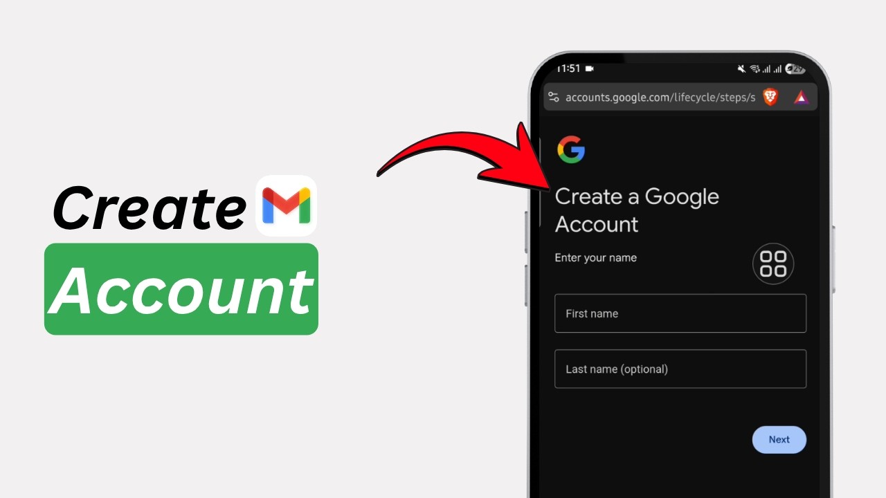 Как создать аккаунт Gmail | Руководство по регистрации в Google (2026)