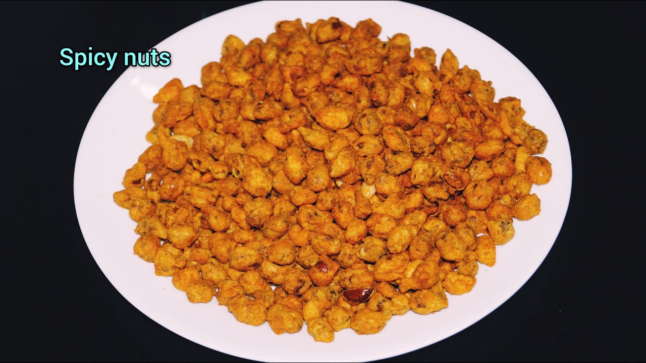 थोड़े से सामान से बनाइये बादाम पकौड़ | Badam pakoda/masala nuts/crispy nuts recipes.मूंगफली पकोड़ा |