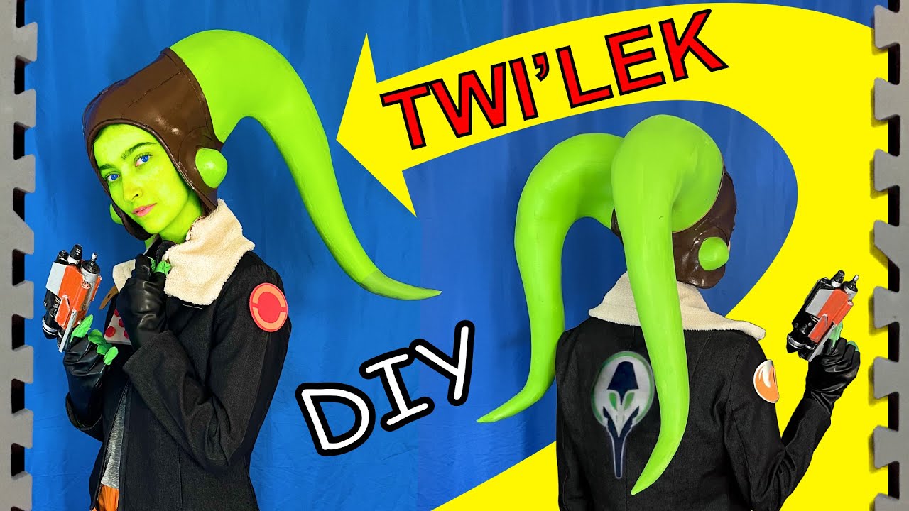 How To Make Star Wars Twi'lek Lekku Head Tails (DIY)