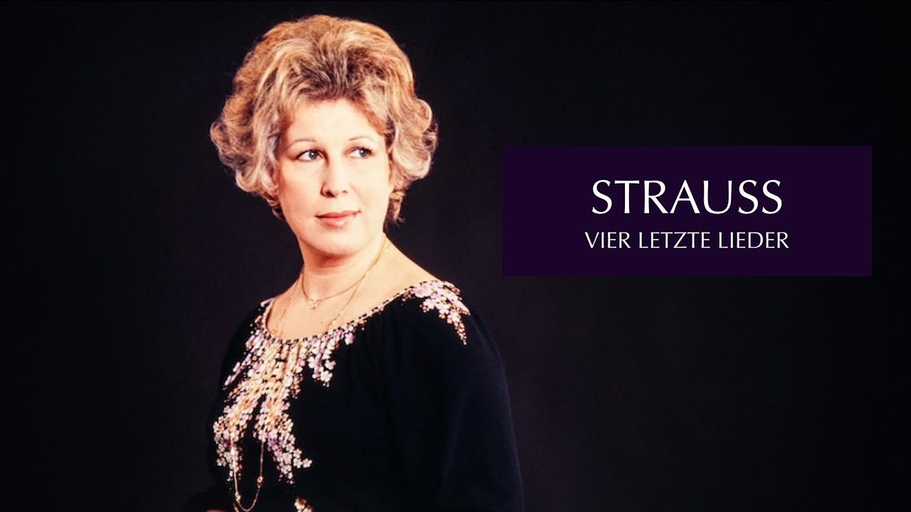 R. Strauss, Vier letzte Lieder, Op.150 / Janowitz & Celibidache ( 1969 )