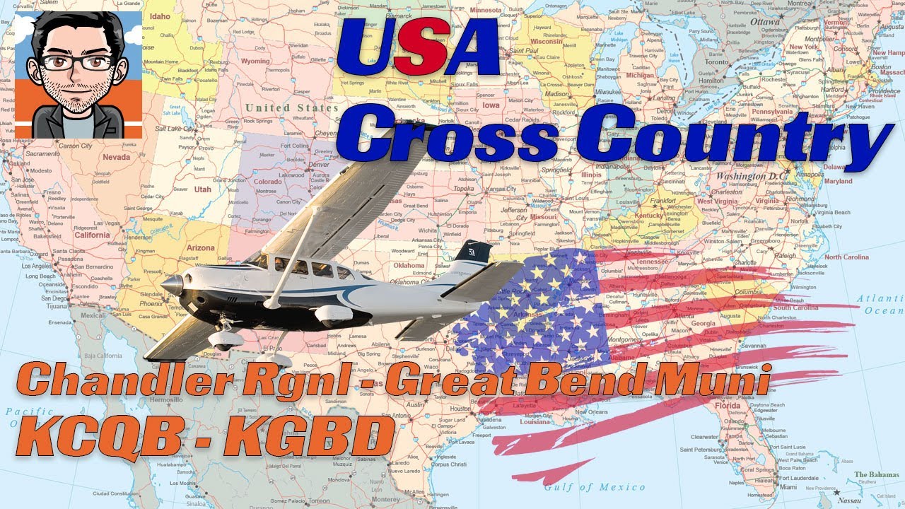 USA CROSS COUNTRY | Chandler Rgnl - Great Bend Muni | MSFS2020
