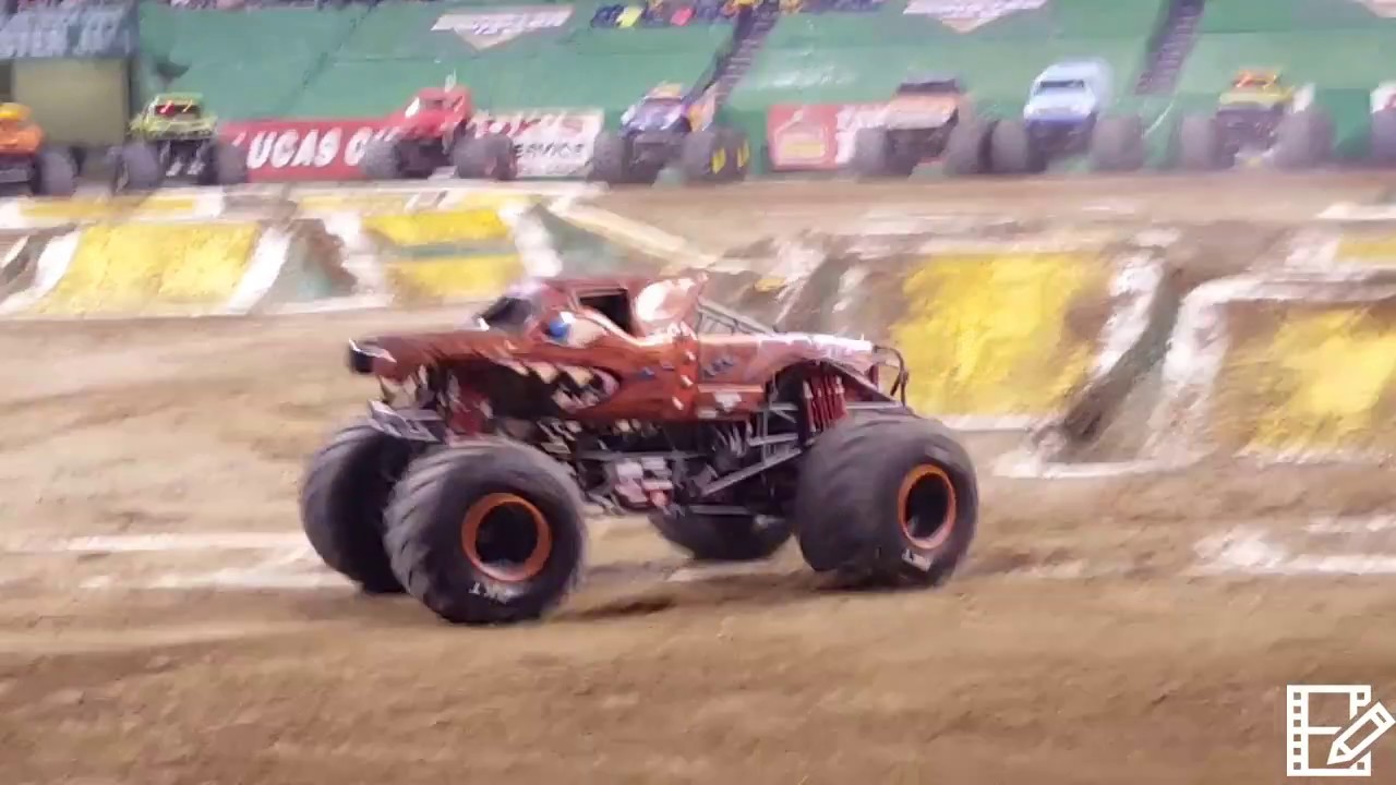 Monster Jam 2017 Lucas oil stadium