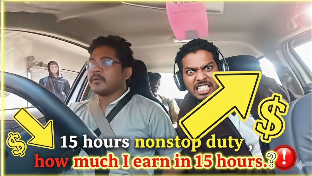 How Much Uber Drivers Make In 2026😱 | 15 Hours Nonstop Duty🥲🤗| 