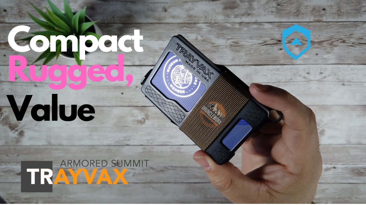 TrayVax Armored Summit Wallet - EDC