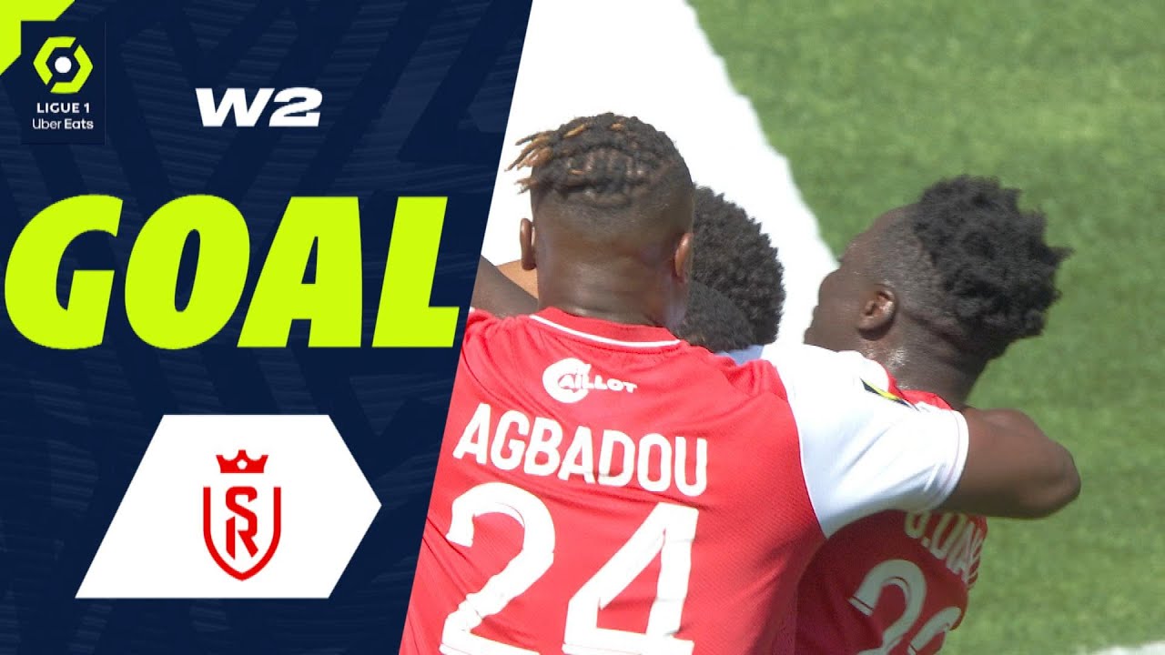 Goal Marshall MUNETSI (17' - SdR) STADE DE REIMS - CLERMONT FOOT 63 (2-0) 23/24