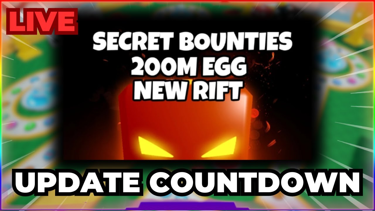Bubble Gum Simulator Infinity Update Countdown LIVE!