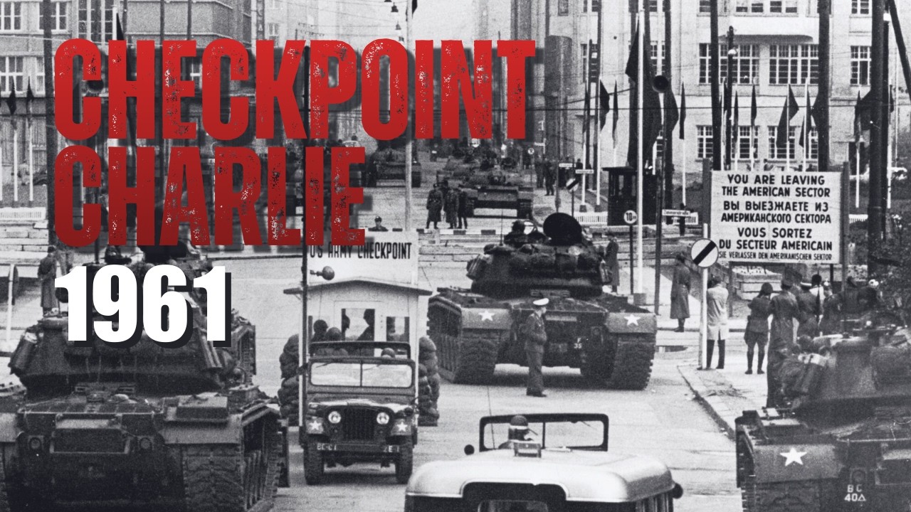 Checkpoint Charlie 1961: US Panzer vs Sowjet T55 – 16h bis Atomkrieg? | DDR-Docu