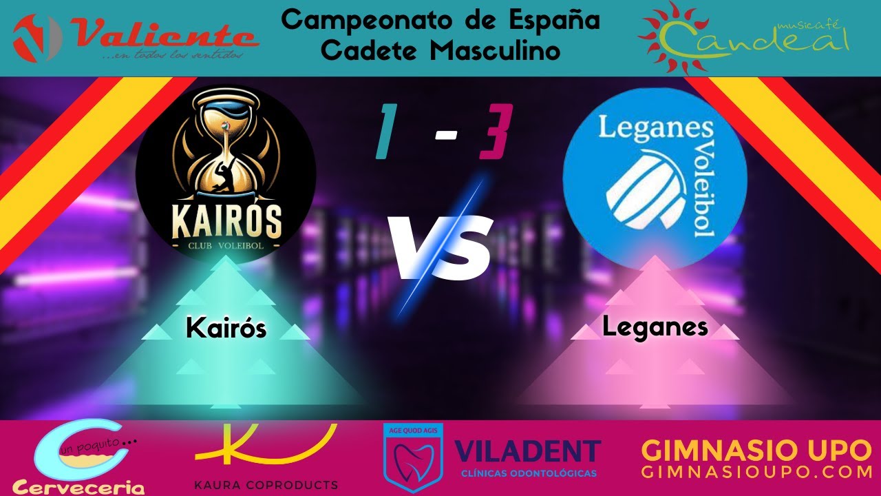 Campeonato España Cadete Masculino vs Leganes