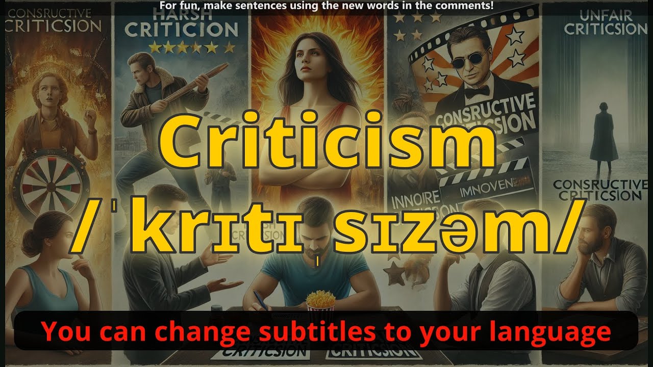 Criticism meaning with 5 examples