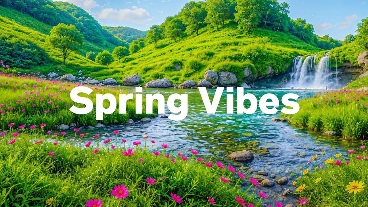 Happy Spring Vibes 🌿🌞 Perfect Day Mix for Fresh Spring Energy - Chill House Music