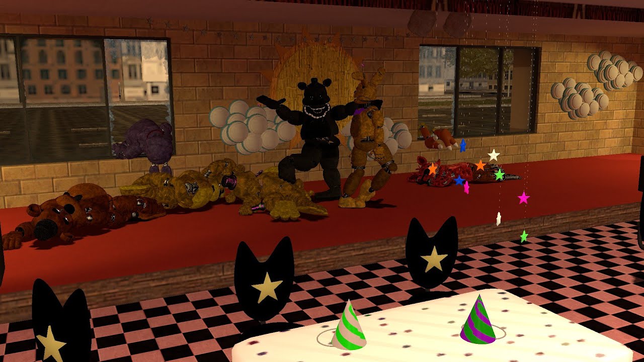 FNAF Gmod the abandoned diner season 4 episode 3 Nightbear's Evolution