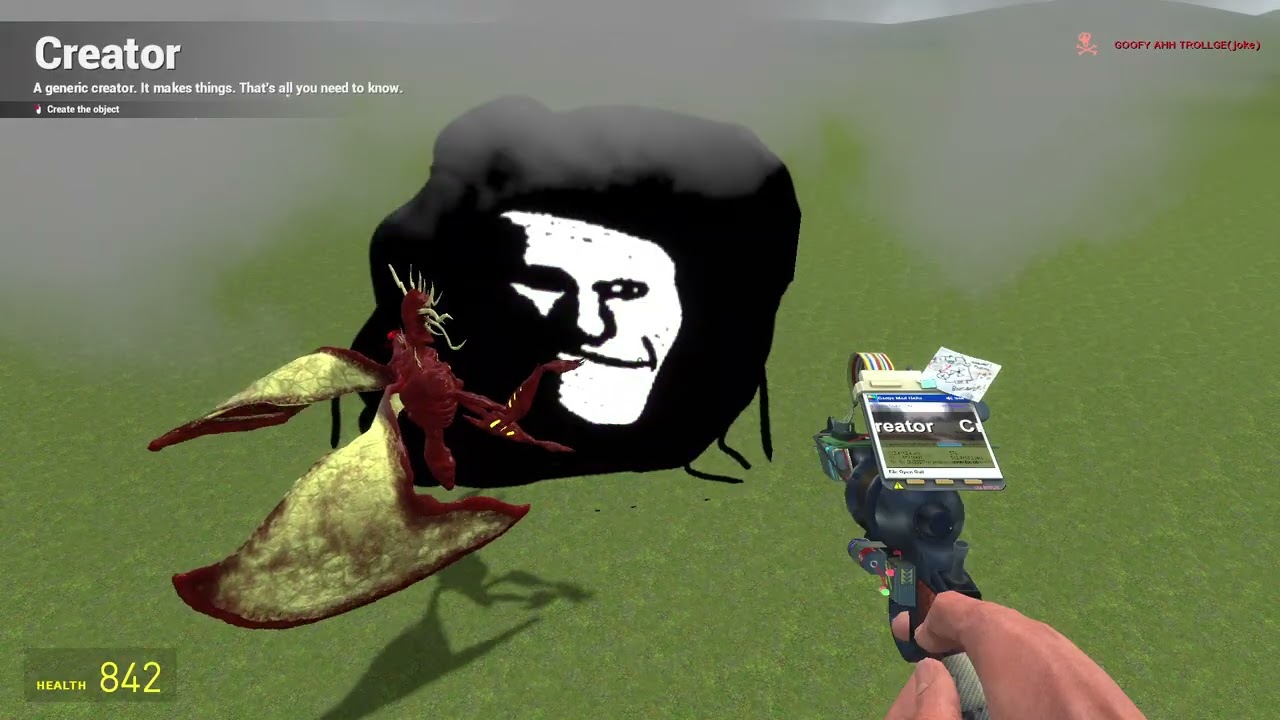 new god vs trollge npc + bill cipher