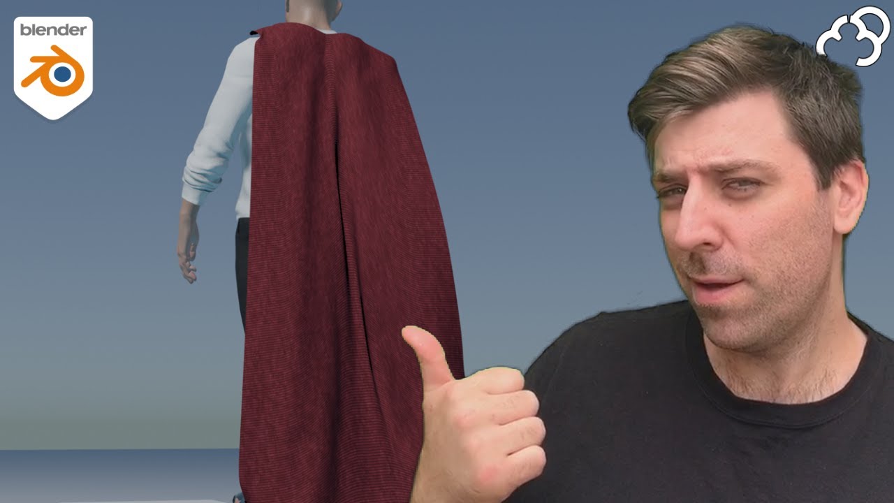 Cloth Simulations - Making a Cape in Blender Tutorial