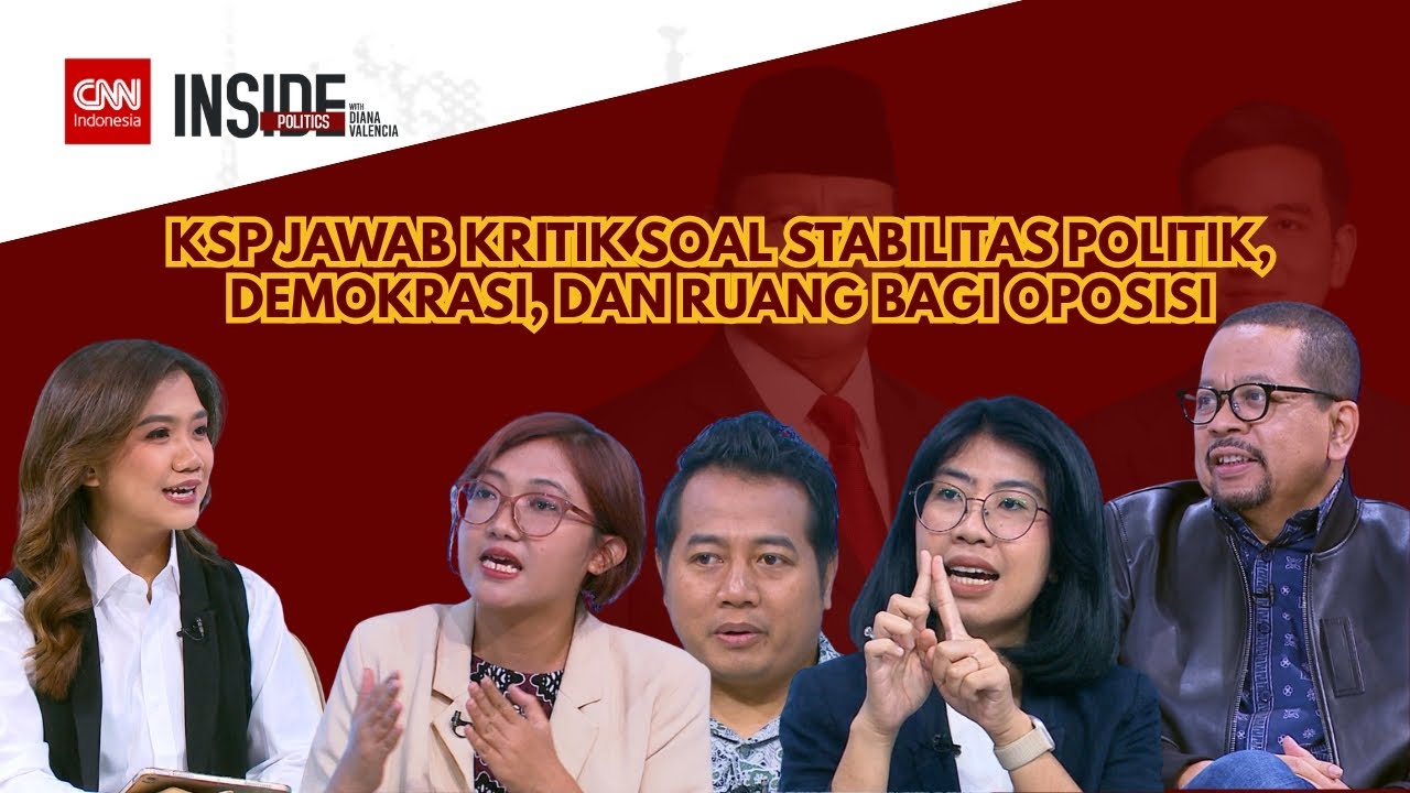KSP Jawab Kritik Soal Stabilitas Politik, Demokrasi, dan Ruang Bagi Oposisi