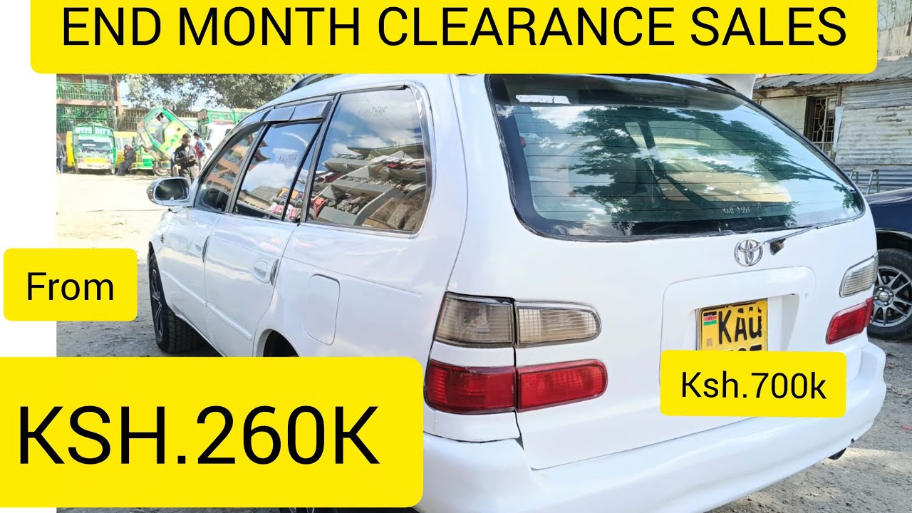 END MONTH CLEARANCE SALES.KSH.260K TO 700K