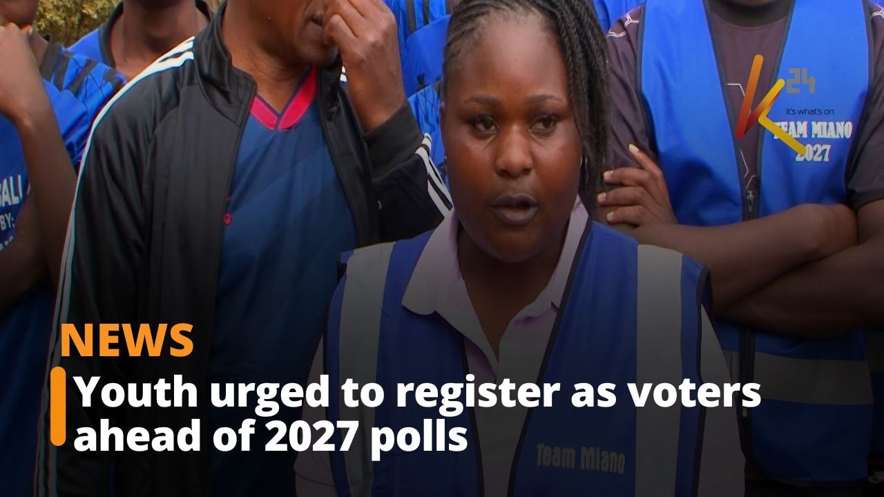 Youth urged to register as voters ahead of 2027 polls