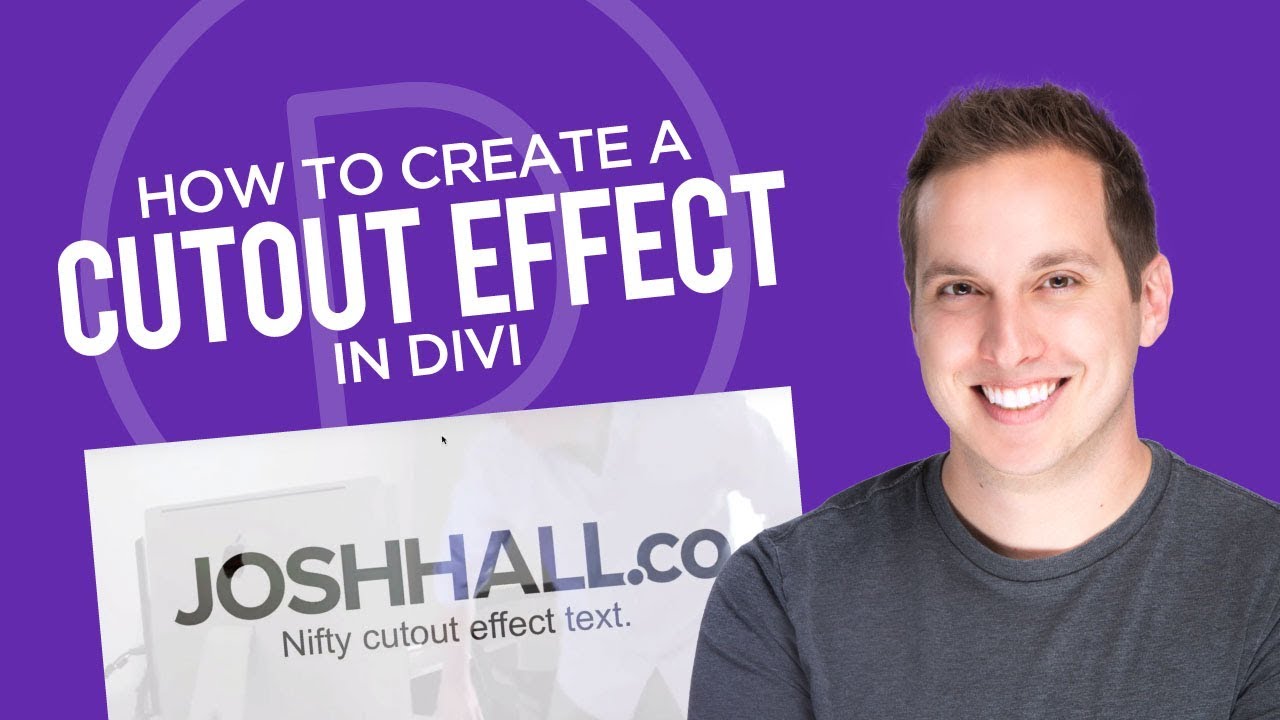 Creating a Logo/Text Cutout Effect in Divi