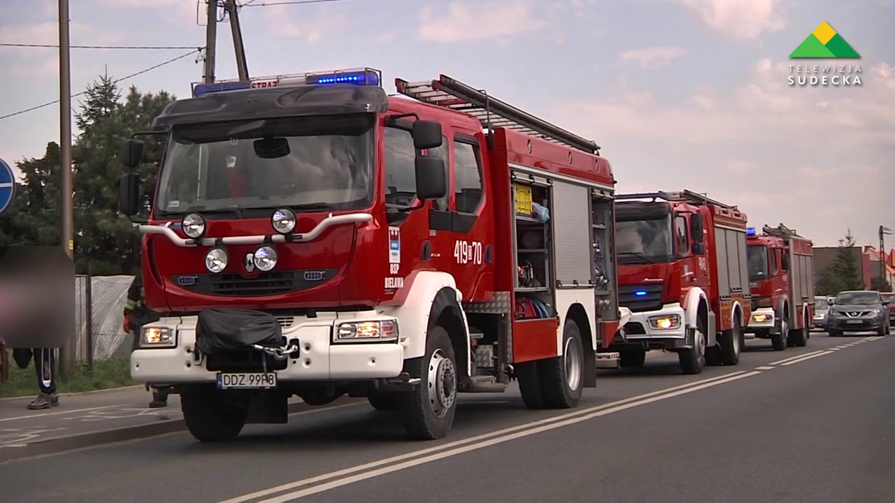 WYPADEK W BIELAWIE