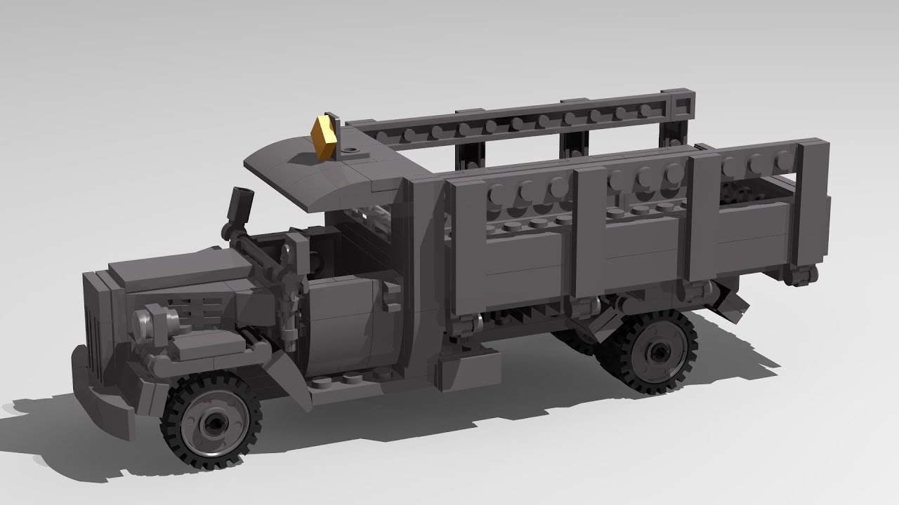 Brickmania Opel Blitz Speed building instruction