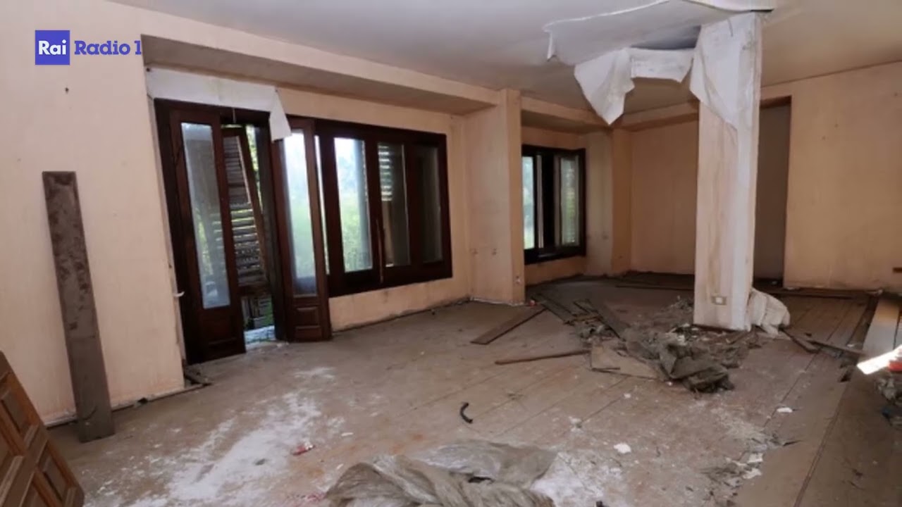 La villa del Capo dei Capi Toto Riina dopo l'arresto del 1993