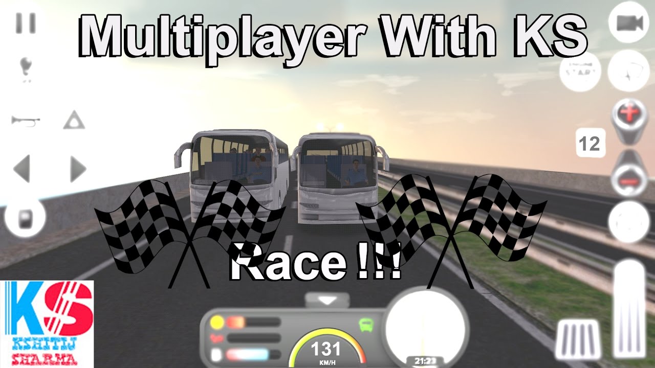 Coach Bus Sim- Multiplayer Race With KS