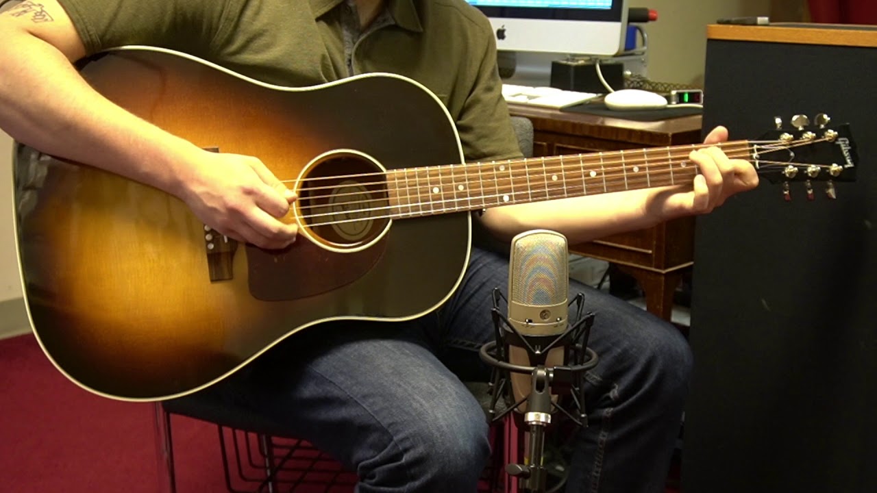 Gibson J-45 Standard (2019) Acoustic Guitar Demo