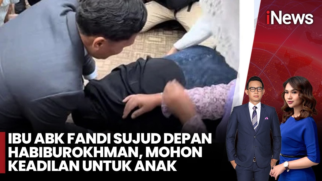 Sujud di Depan Ketua Komisi III! Ibu ABK Fandi Mohon Keadilan Kasus Sabu 2 Ton | iNews Pagi 27/2