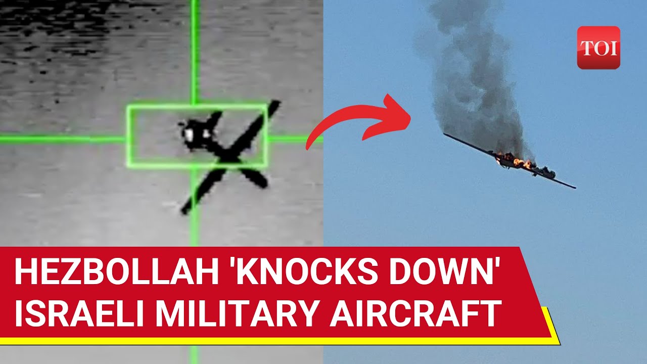 Israeli Aircraft 'Downed' Again; Hezbollah 'Forces IDF To Retreat, Rains' 200 Rockets | Watch
