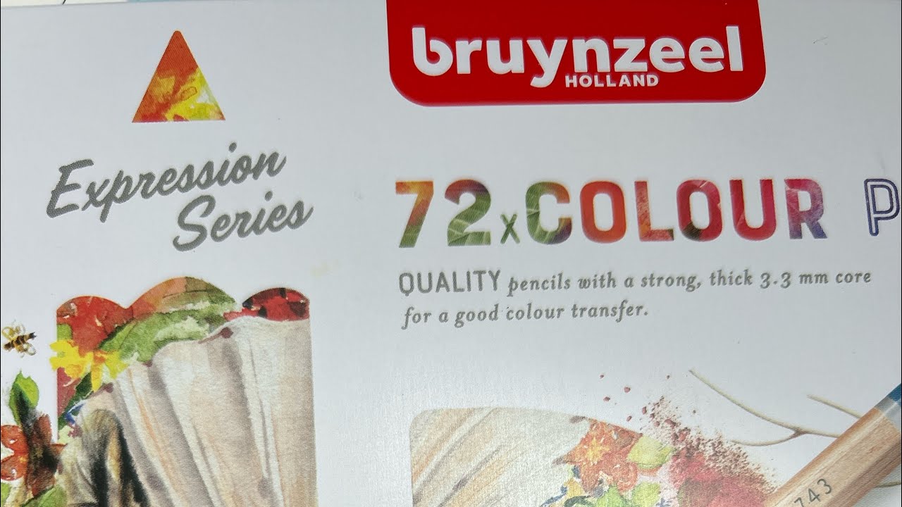 Test# 11: crayons bruynzeel 72. Expression série